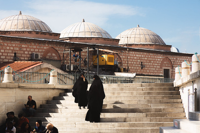 Women on Steps, Istanbul