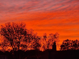 Stunning Sunset over Apeldoorn