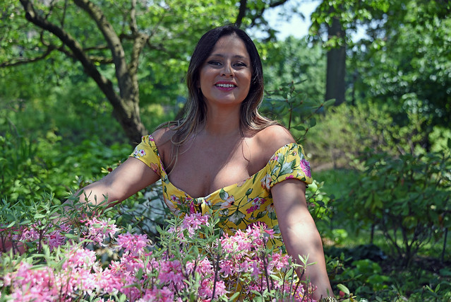 Picture Of Carolina Taken During A Photo Shoot At Brooklyn Botanic Gardens In Brooklyn New York. Photo Taken Sunday May 19, 2019