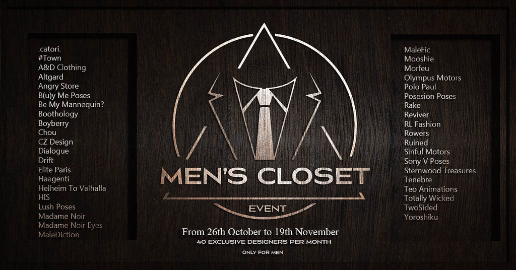 Men's Closet Has It All!