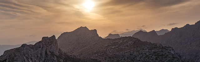 Panoramic of the Sierra Tramuntana