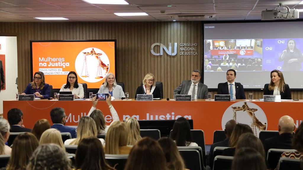 Abertura do evento Mulheres na Justiça: novos rumos da Resolução CNJ n. 255