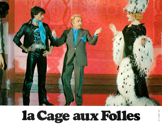Ugo Tognazzi and Michel Serrault in La Cage aux Folles (1978)