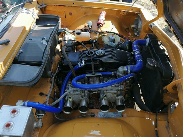 831 Opel Ascona A 1973 engine
