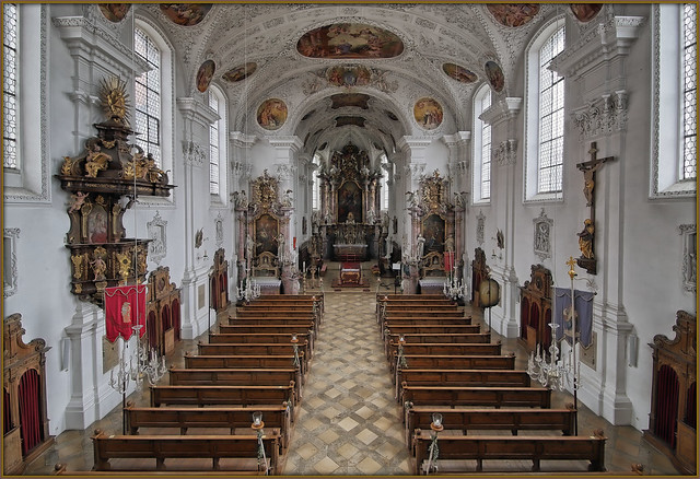 Edelstetten – parish church of St. John the Baptist and John the Evangelist