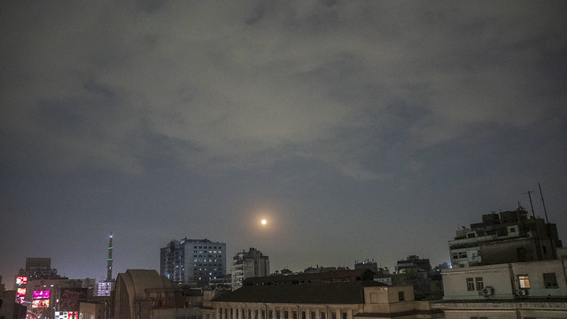 A Cairo blood moon
