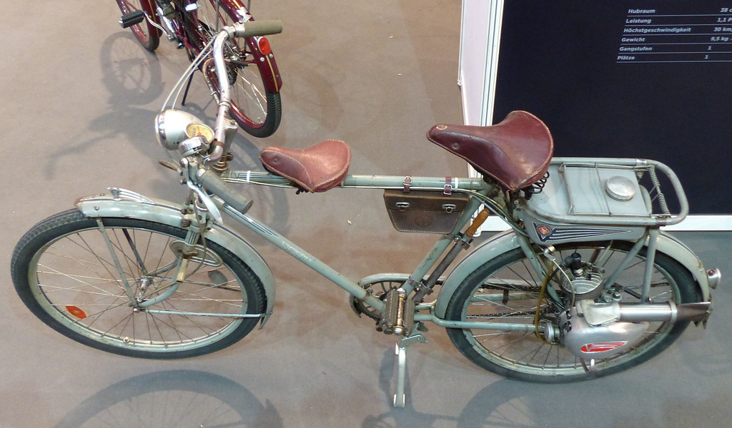 Victoria Bicycle with Victoria FM 38 L Bicycle Engine