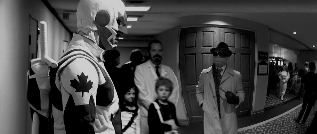 Captain Canuck meets The Invisible Man HAL-CON panorama 20… | Flickr