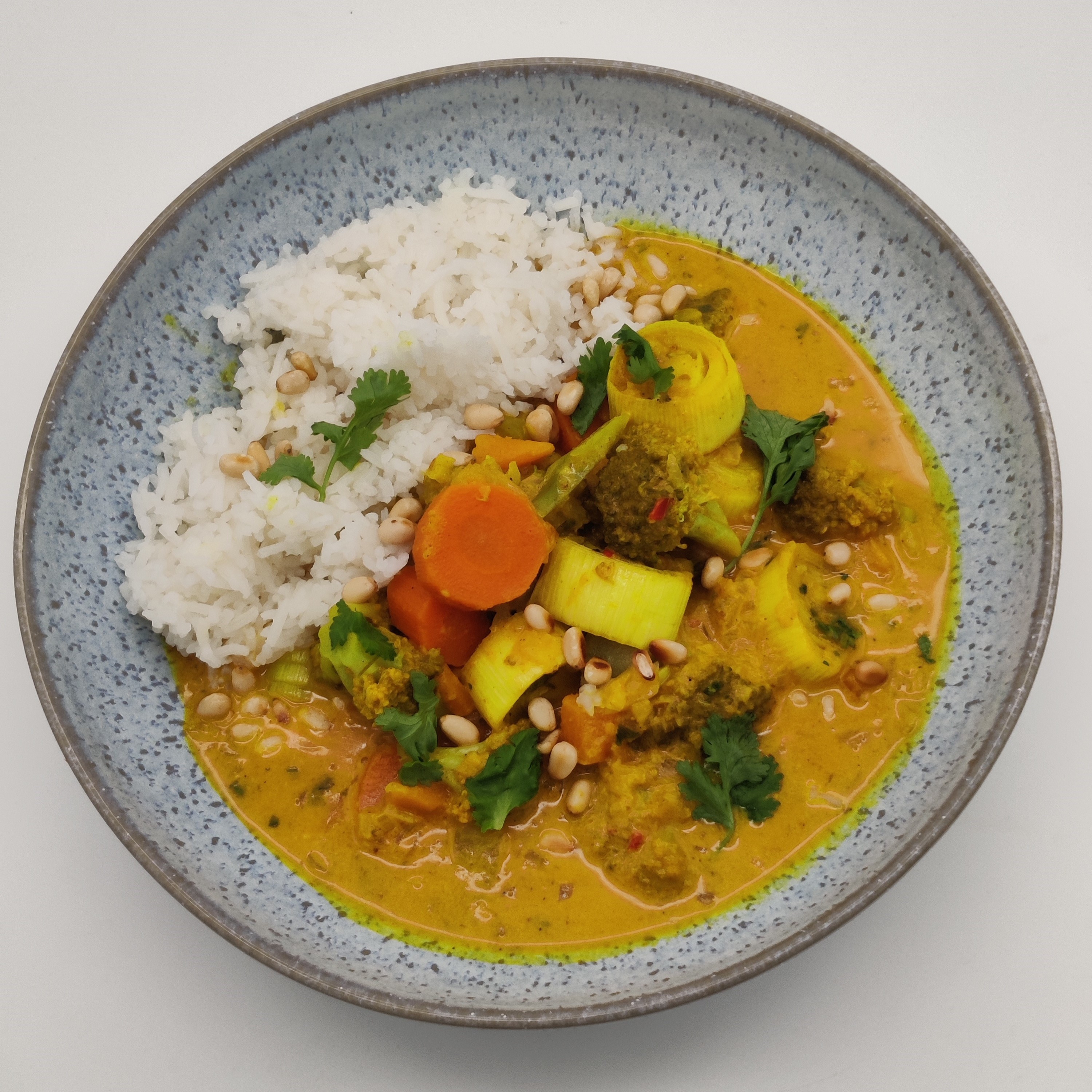 Einfaches Gemüse-Curry