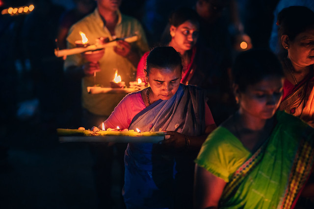 Rakher Upobash- The festival of lights, faith and devotion.