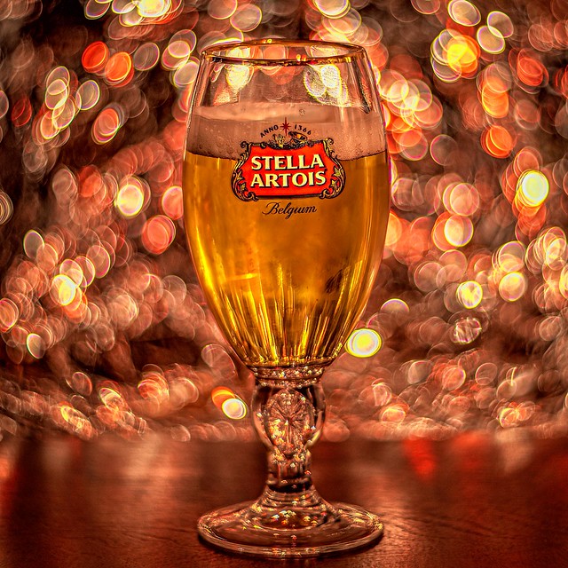Bubbly Belgian Beer Backed By Brazenly Bodacious Bokeh