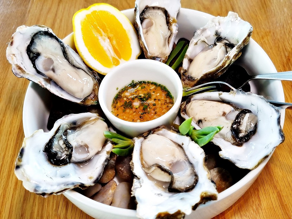 Shellfish (Oysters) In Classic Shallot Mignonette
