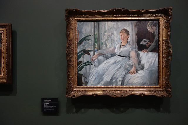"La lecture" by Edouard Manet - Musée D'Orsay - Paris, France