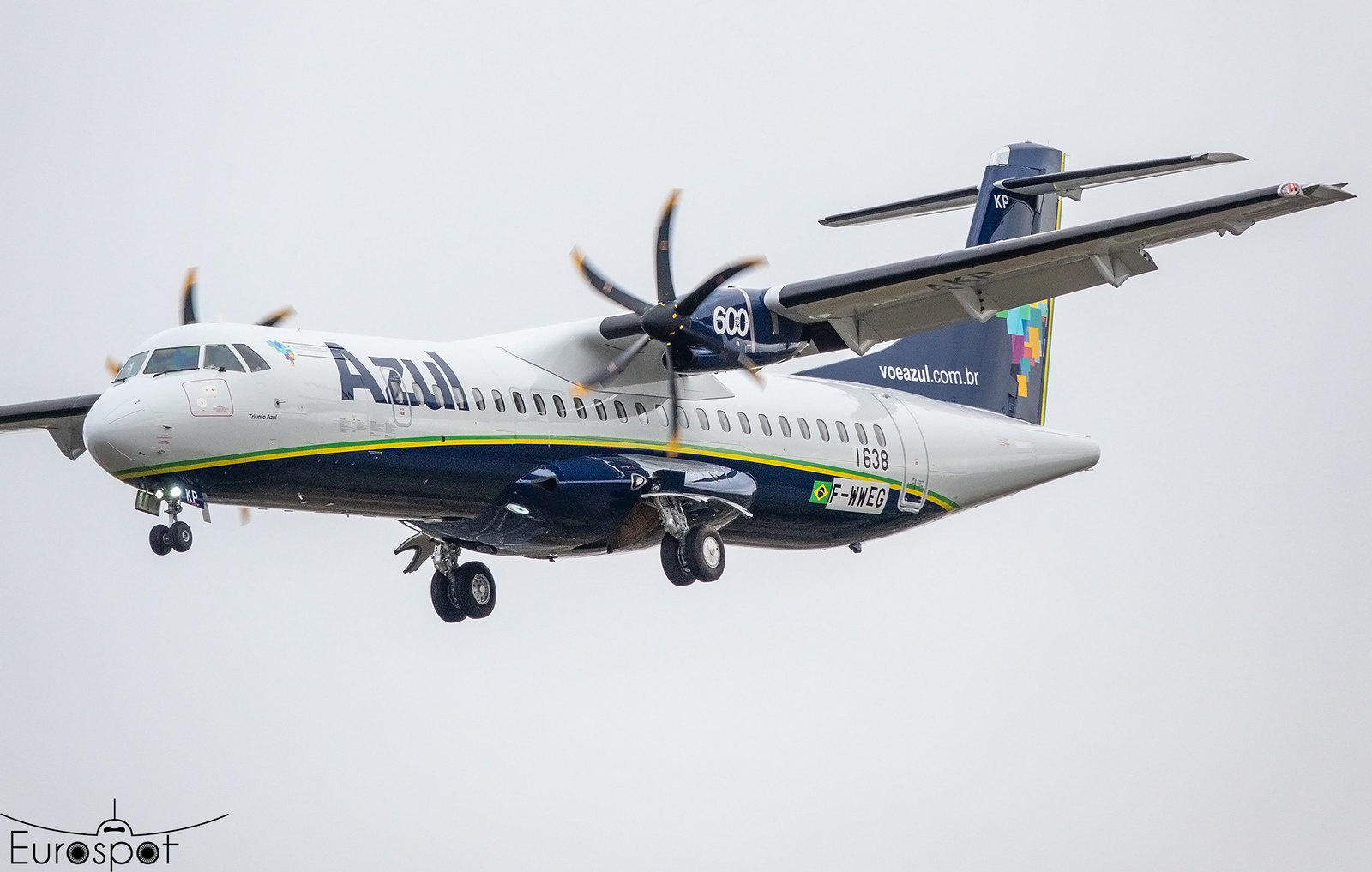 ATR-72-600 Azul linhas aéreas, ATR-72-600 Azul linhas aérea…