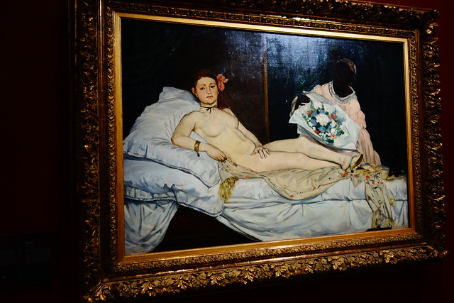 "Olympia" by Manet - Musée D'Orsay - Paris, France