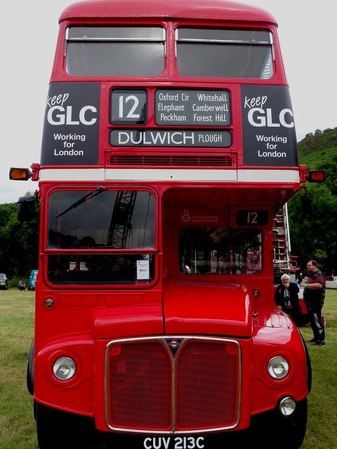 Number 12 Dulwich Glyndyfrdwy Station Classic Transport Show July 2022 Buses Sony HX60-B 03