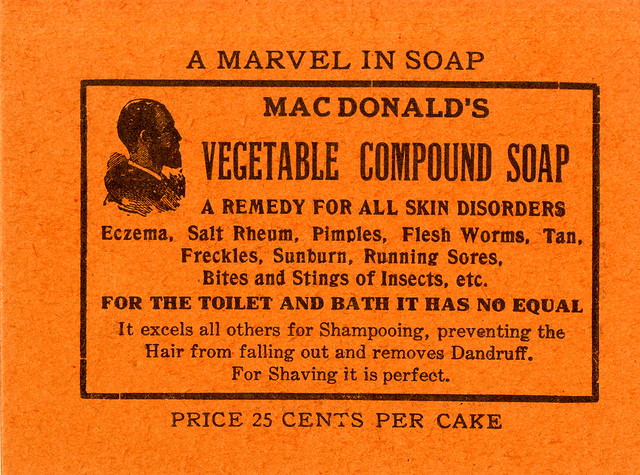 Mac Donald's Vegetable Compound Soap: a Marvel in Soap