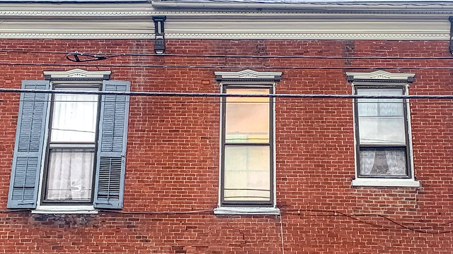 Three Different Windows, Bellefonte, Pennsylvania.