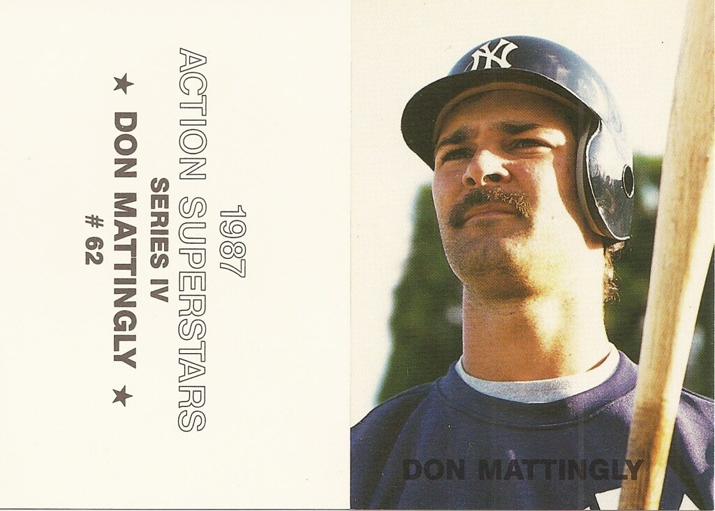 1987 Action Superstars Series IV - Mattingly, Don - 62