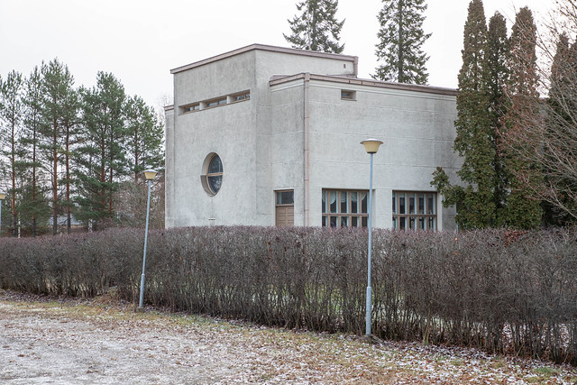 Sotilaskoti building (military canteen) by Elsi Borg (1938) in Koria, Finland