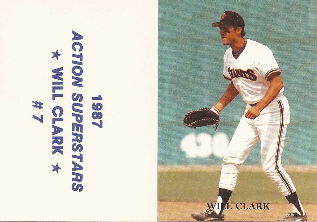 1987 Action Superstars Series I - Clark, Will