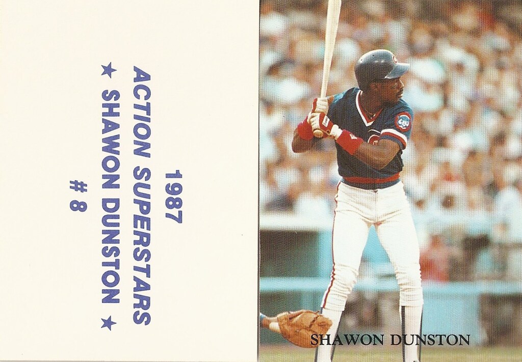 1987 Action Superstars Series I - Dunston, Shawon