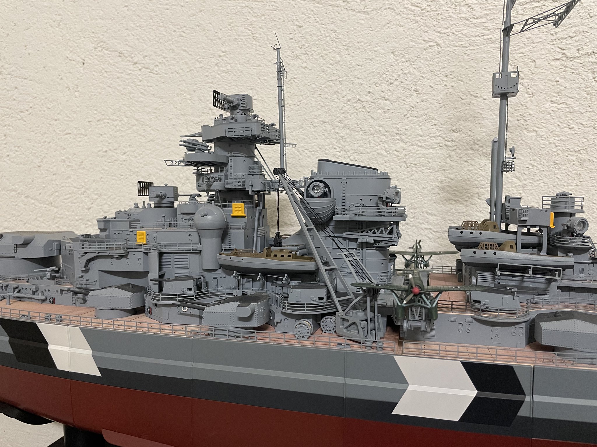 Maquette De Navire Bismarck 1/200 à Construire - Collection Hachette Deagostini - N°64