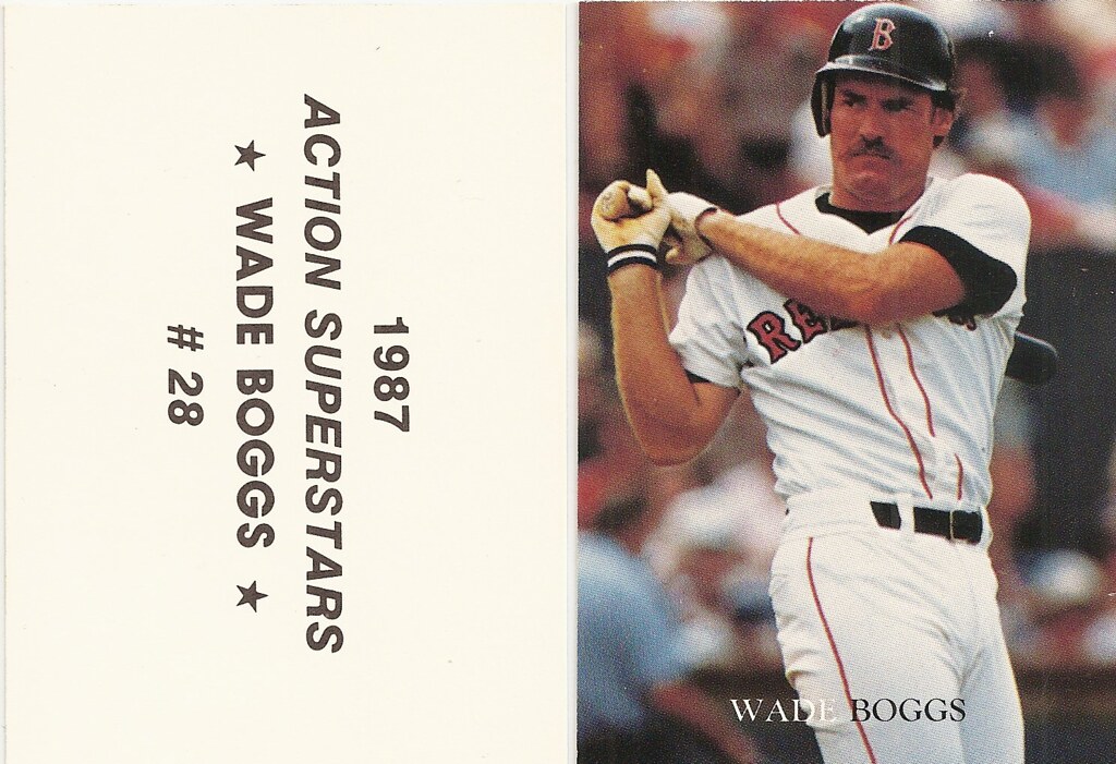 1987 Action Superstars Series II - Boggs, Wade