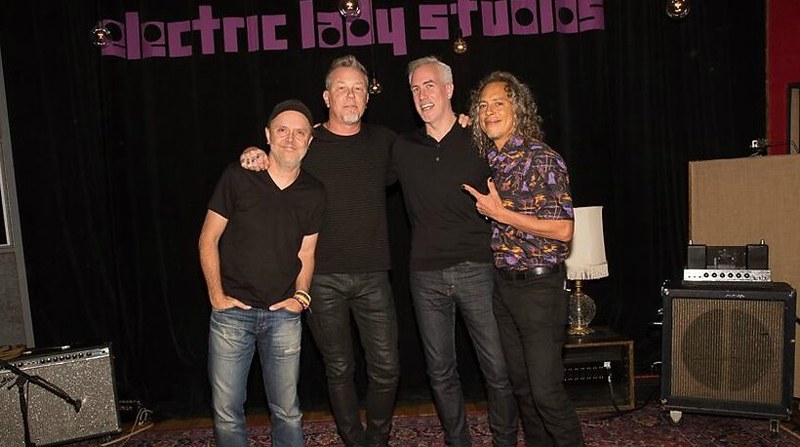 Гурт «Metallica» в гостях у радіостанції «6 Music» корпорації BBC