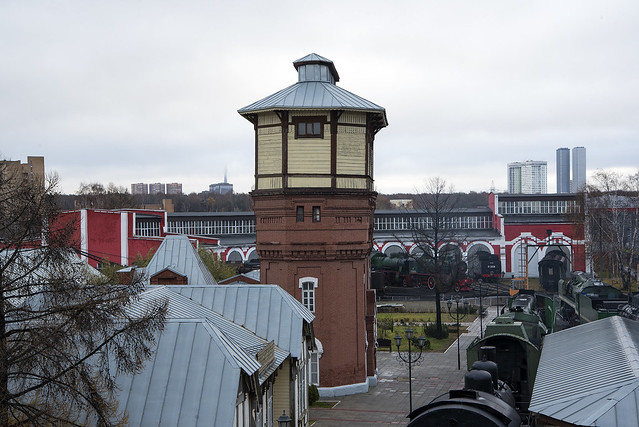 Podmoskovnaya steam engine depot