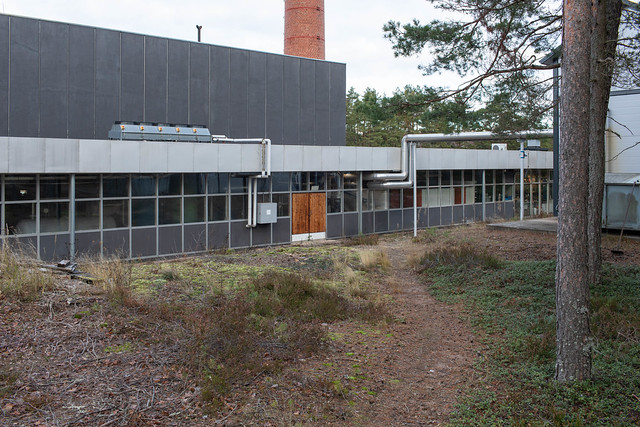 Kudeneule Factory by Viljo Revell (1953-54) in Hanko, Finland