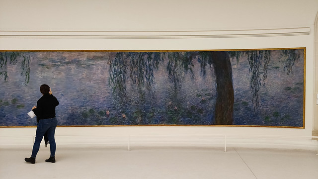 "The Water Lilies Cycle" by Claude Monet - Musée de l'Orangerie - Paris, France