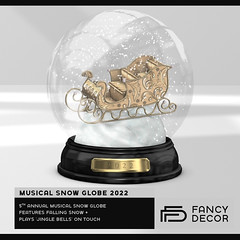 5th Annual Musical Snow Globe