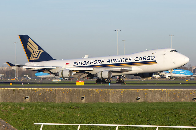 9V-SFM, Boeing 747-412F(SCD), Singapore Airlines Cargo