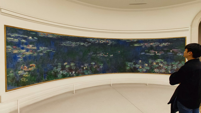 "The Water Lilies Cycle" by Claude Monet - Musée de l'Orangerie - Paris, France