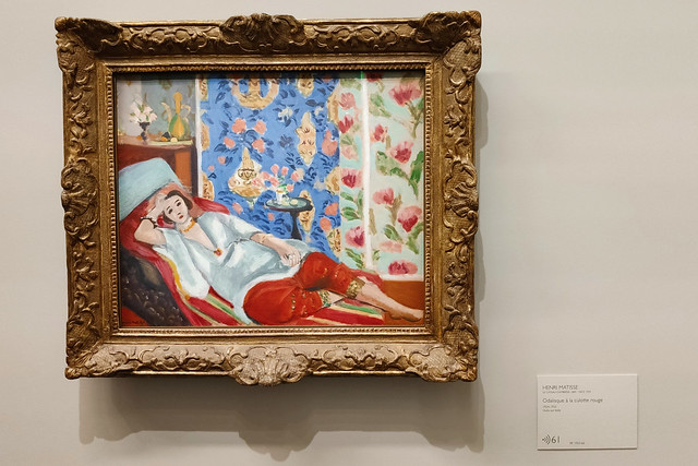 Odalisque à la culotte rouge - Henri Matisse - Musée de l'Orangerie - Paris, France