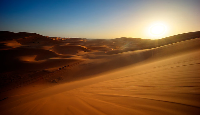 Sunset Sahara