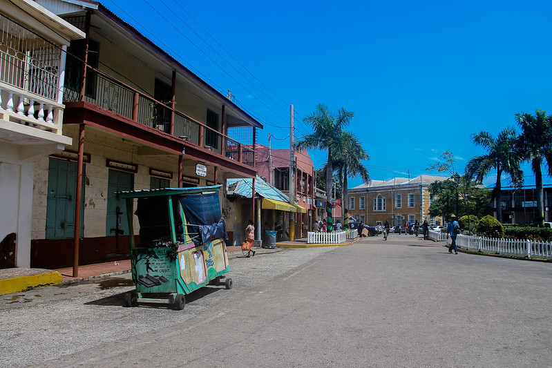 Street, Falmouth, Jamaica, Photo by Tuyen Chau