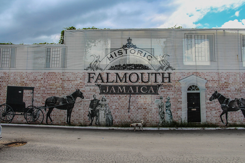 Building Wall, Falmouth, Jamaica, Photo by Tuyen Chau
