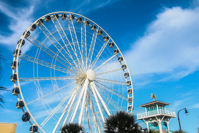 Myrtle Beach, South Carolina, Ferris Wheel, Photo by Tuyen Chau