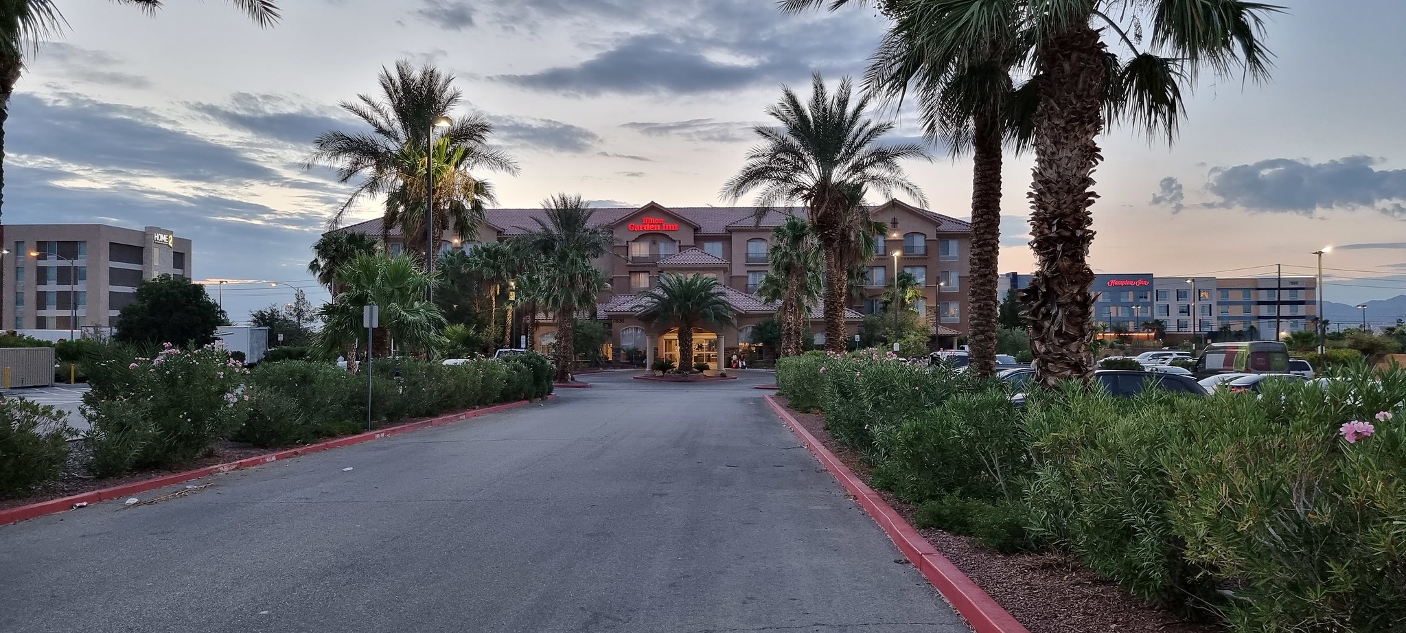 The Hilton Garden Inn in Las Vegas