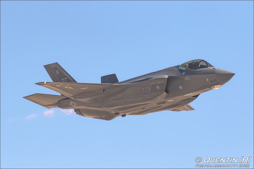 f-35 Combined Arms Demo Aviation Nation 2022 75th Anniversary Nellis AFB Airshow Las Vegas Meeting Aerien 2022