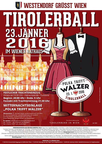 Tiroler Ball in Wien 2016
