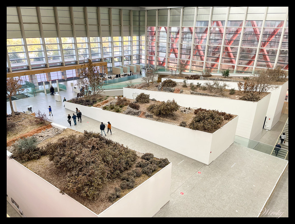 Recreación de la Sierra de Atapuerca en el Museo de la Evolución Humana de Burgos