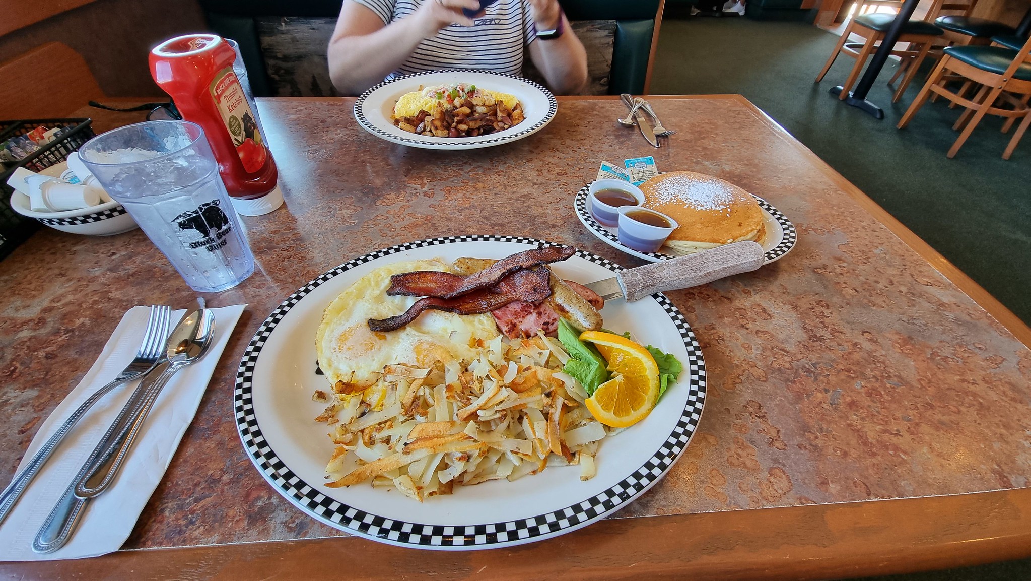 Brunch enjoyed at the Black Bear Diner in Twin Falls