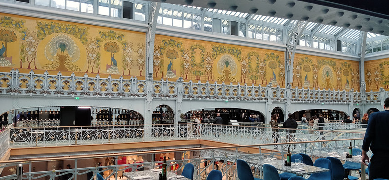 The Art Nouveau Interior of La Samaritaine Department Store - Paris, France