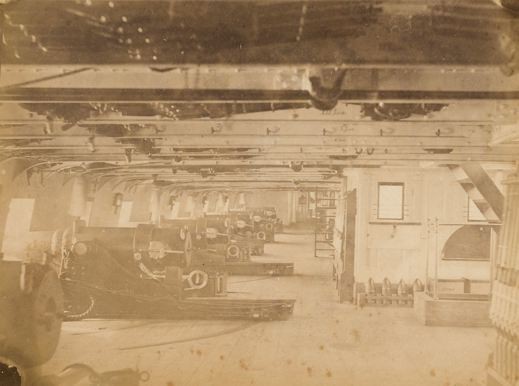 Gun Battery, SMS Bismarck, 1879