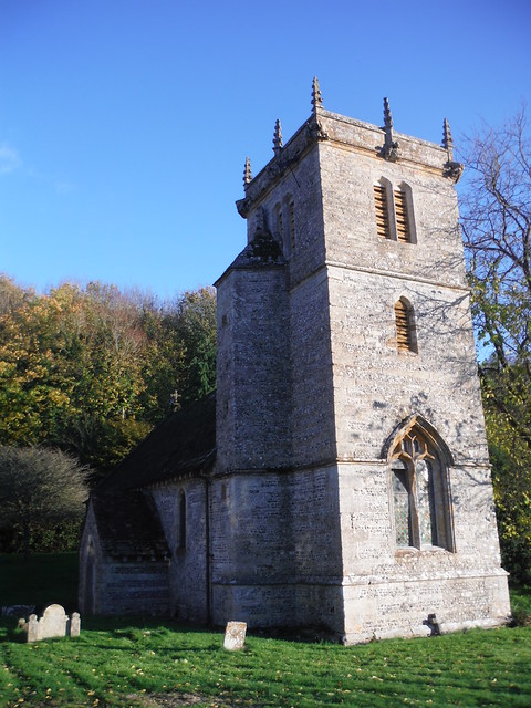 All Saints’ Church, Nether Cerne; front of SWC Walk 402 - Maiden Newton Circular or to Dorchester (via Cerne Abbas)