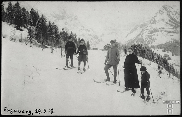 ArchivTappen31(1B)101 Skipiste (front), Engelberg, Schweiz, 1910er