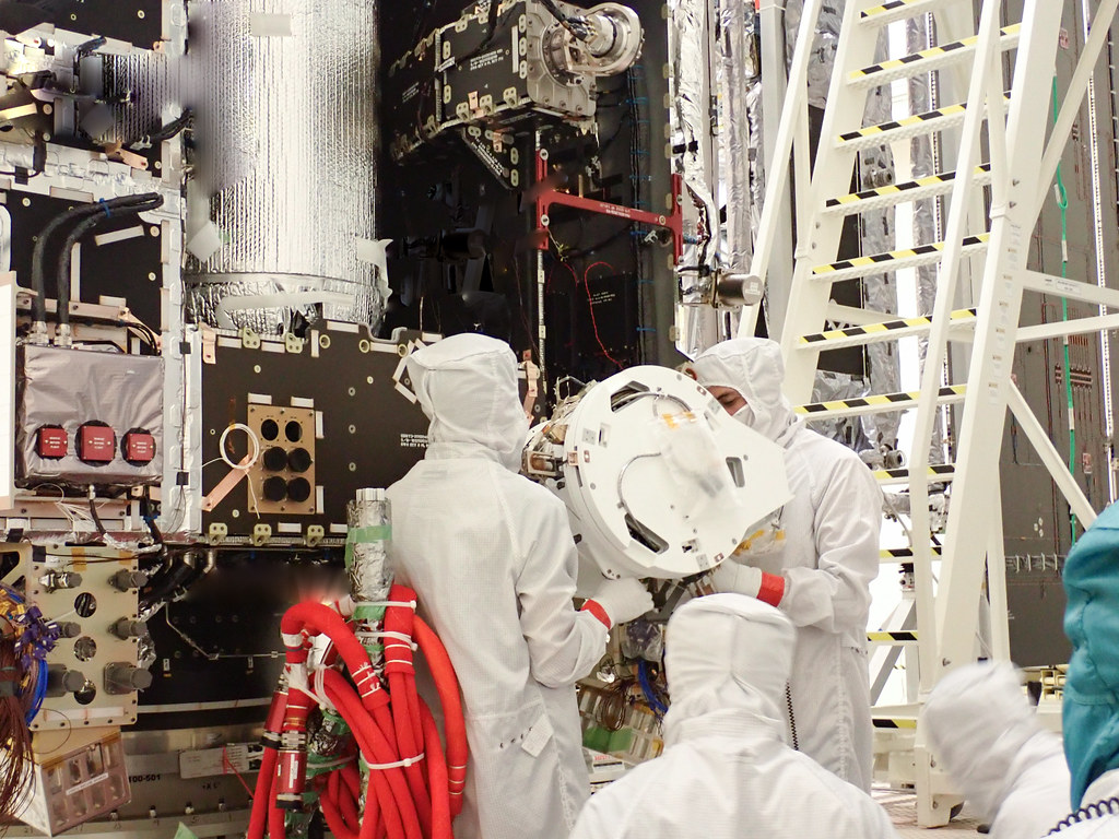 GOES-U GMAG Installed on Spacecraft